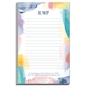 Watercolor Brush Stroke Border Notepads Image 2 of 2